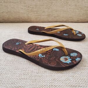 Havaianas Slim Flip Flops Sz 6